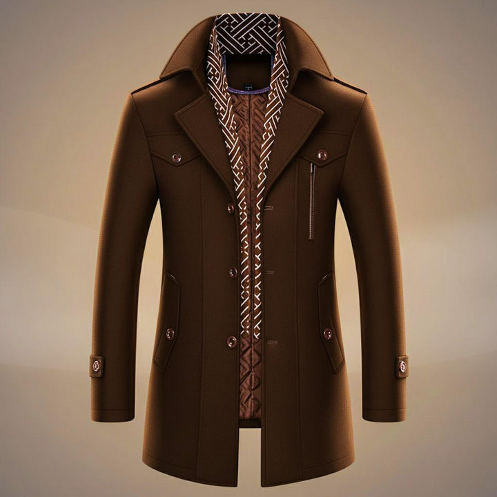 Legacy – Manteau en Laine Vierge - MAZZARO