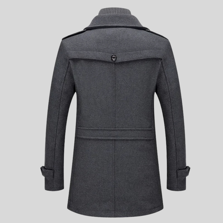 CANALI – Manteau en laine vierge - MAZZARO