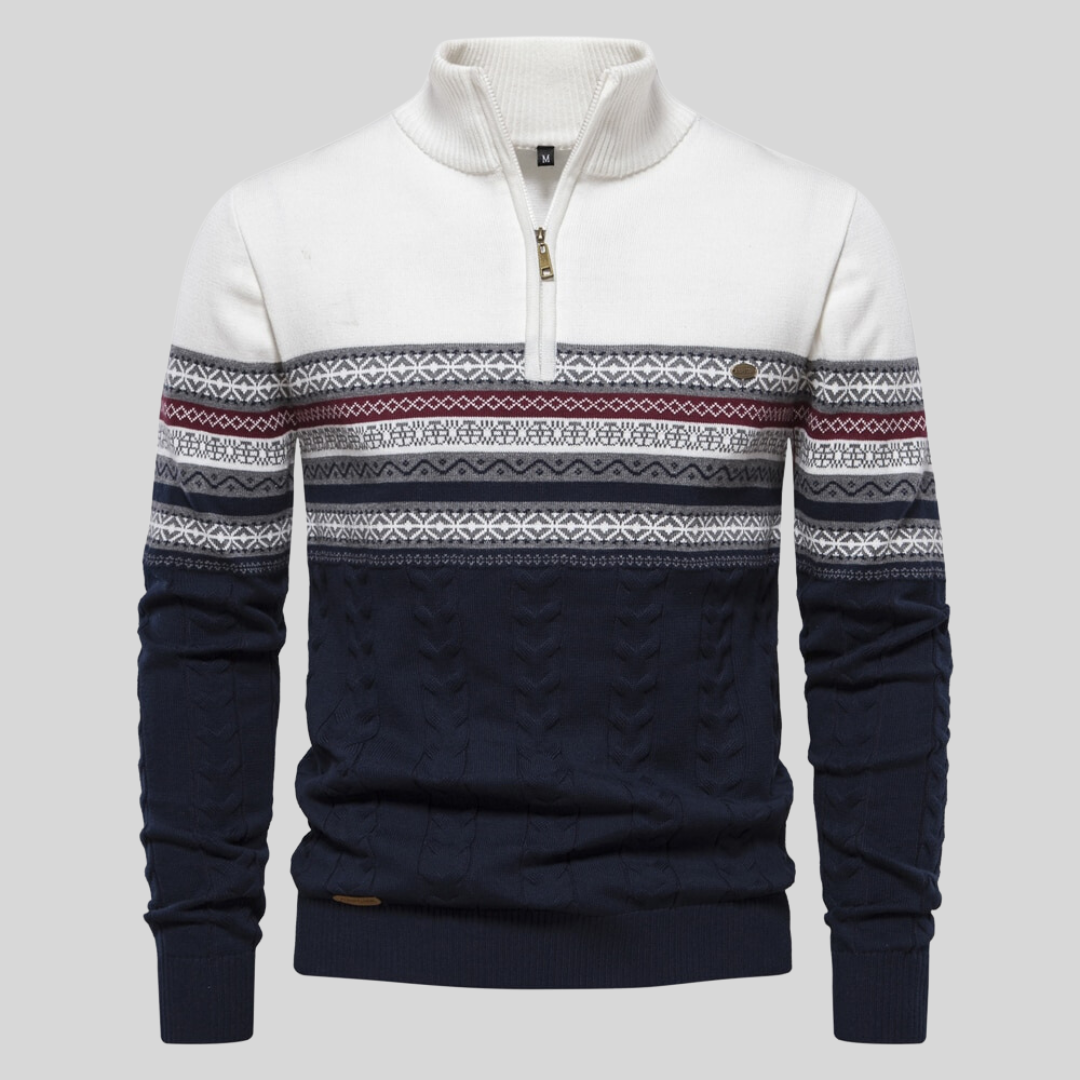 Jude – Pull en coton premium - MAZZARO