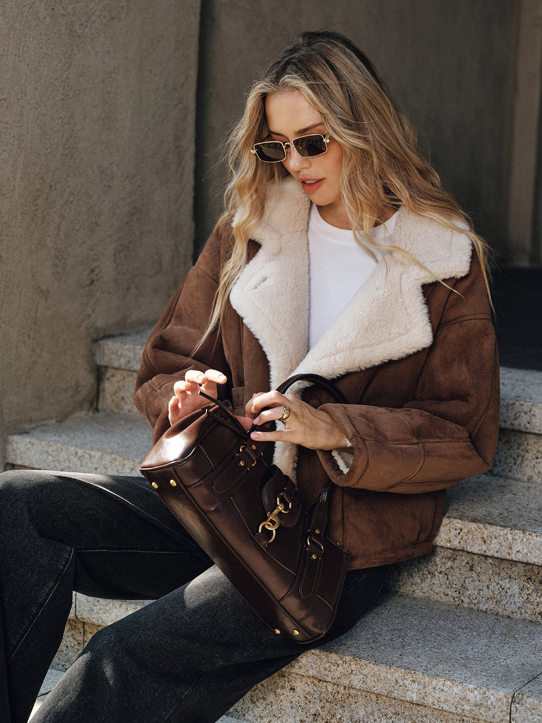 Cortina – Cappotto a revers foderato in pile - MAZZARO