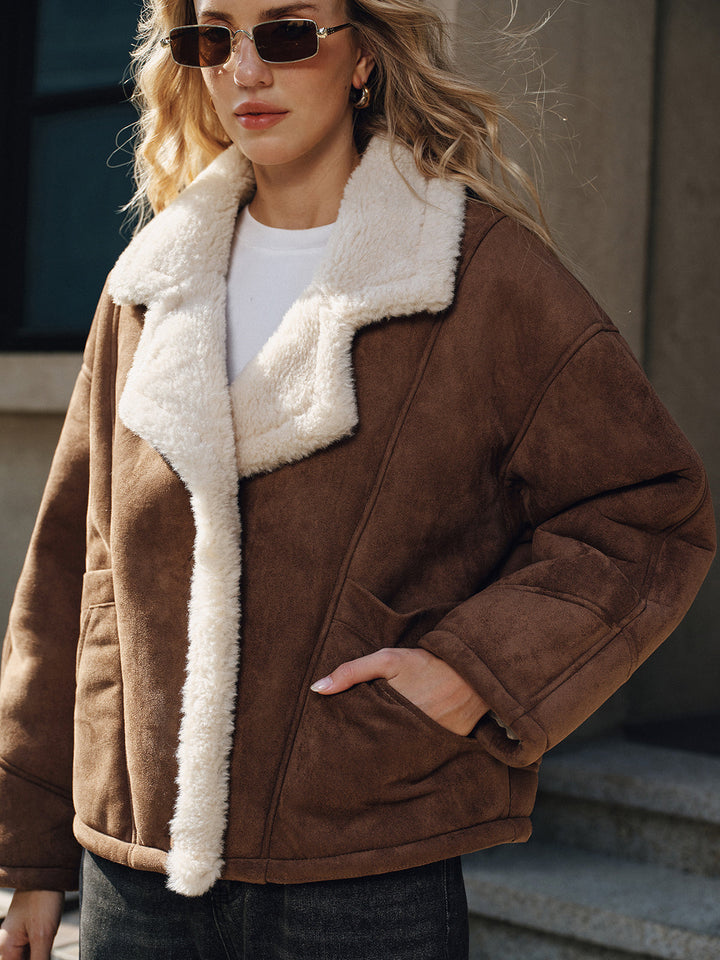 Cortina – Cappotto a revers foderato in pile - MAZZARO