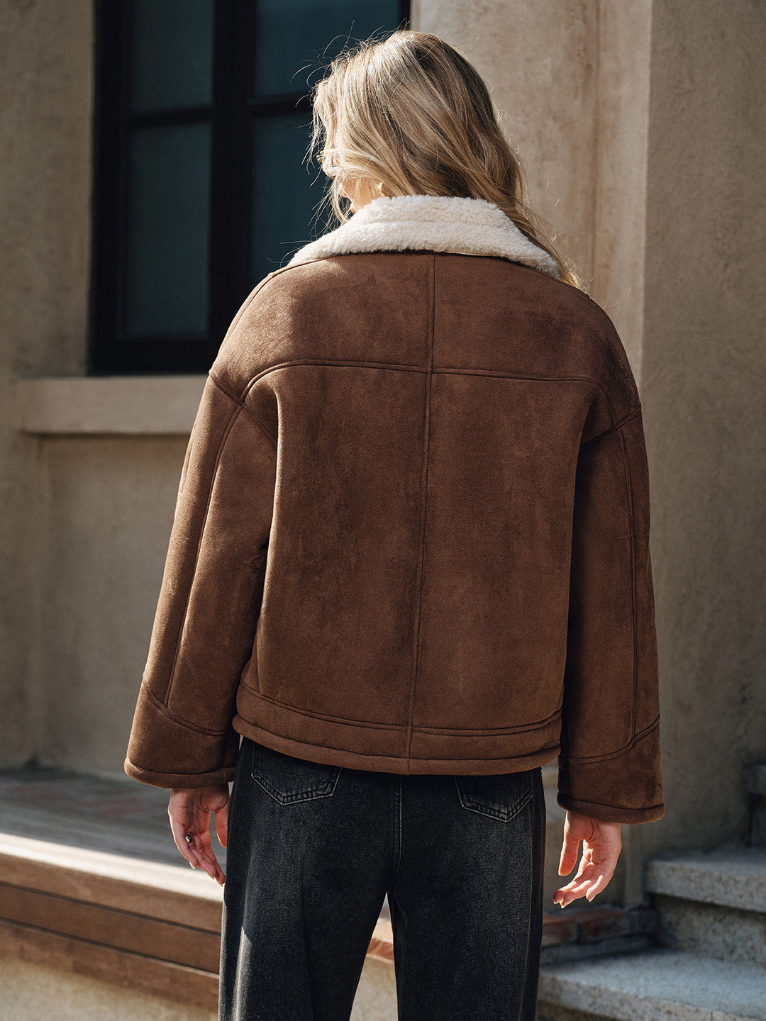 Cortina – Cappotto a revers foderato in pile - MAZZARO