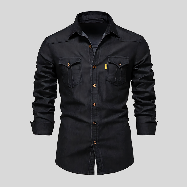 Bozzi – Chemise en denim - MAZZARO