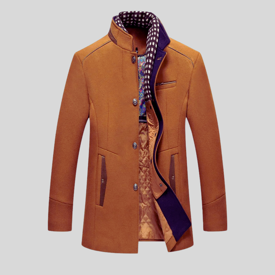 Armand – Manteau d’hiver en laine mérinos - MAZZARO