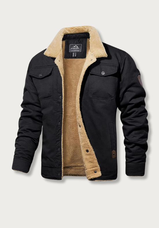 ALVOR – Veste en Coton Doublée Chaude - MAZZARO