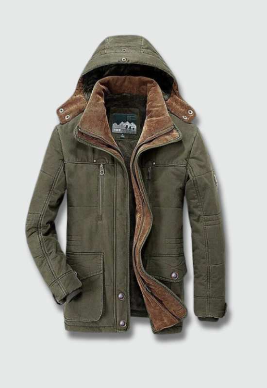 ARMAND DEVOS - Parka Militaire Doublée Premium - MAZZARO
