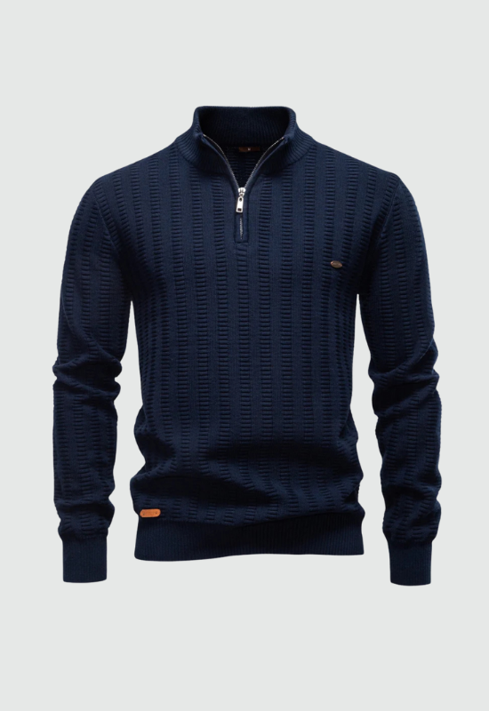 Pull Milano Demi-Zip - MAZZARO