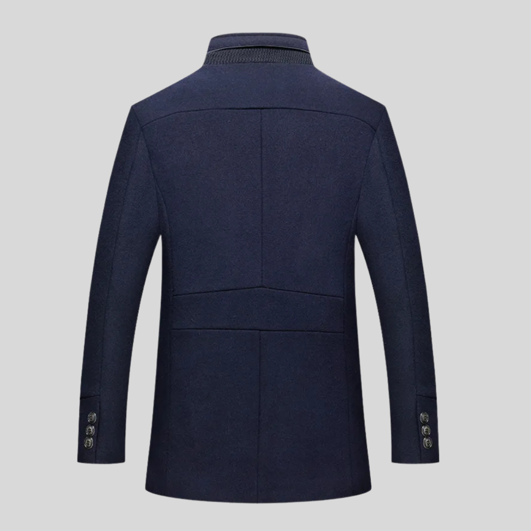 Armand – Manteau d’hiver en laine mérinos - MAZZARO