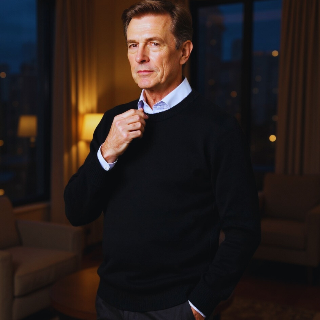 Henri Delorme – Pull Élégance Cachemire - MAZZARO