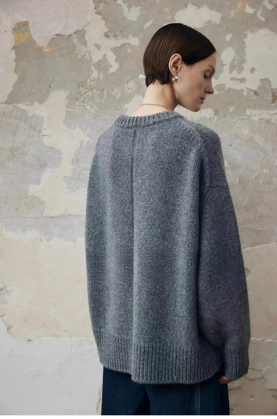 Camille Duret – Pull Oversize en Pur Cachemire - MAZZARO
