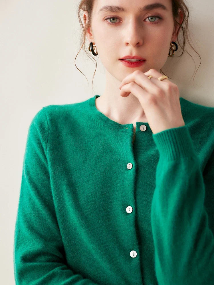 Ashford – Cardigan in Puro Cashmere - MAZZARO