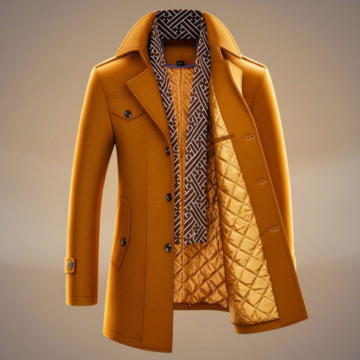 Legacy – Manteau en Laine Vierge - MAZZARO