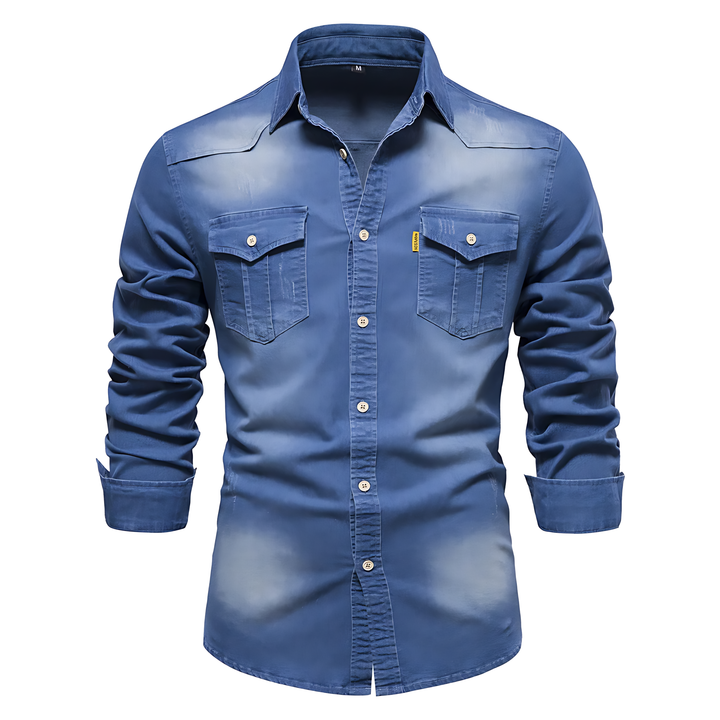 Bozzi – Chemise en denim - MAZZARO